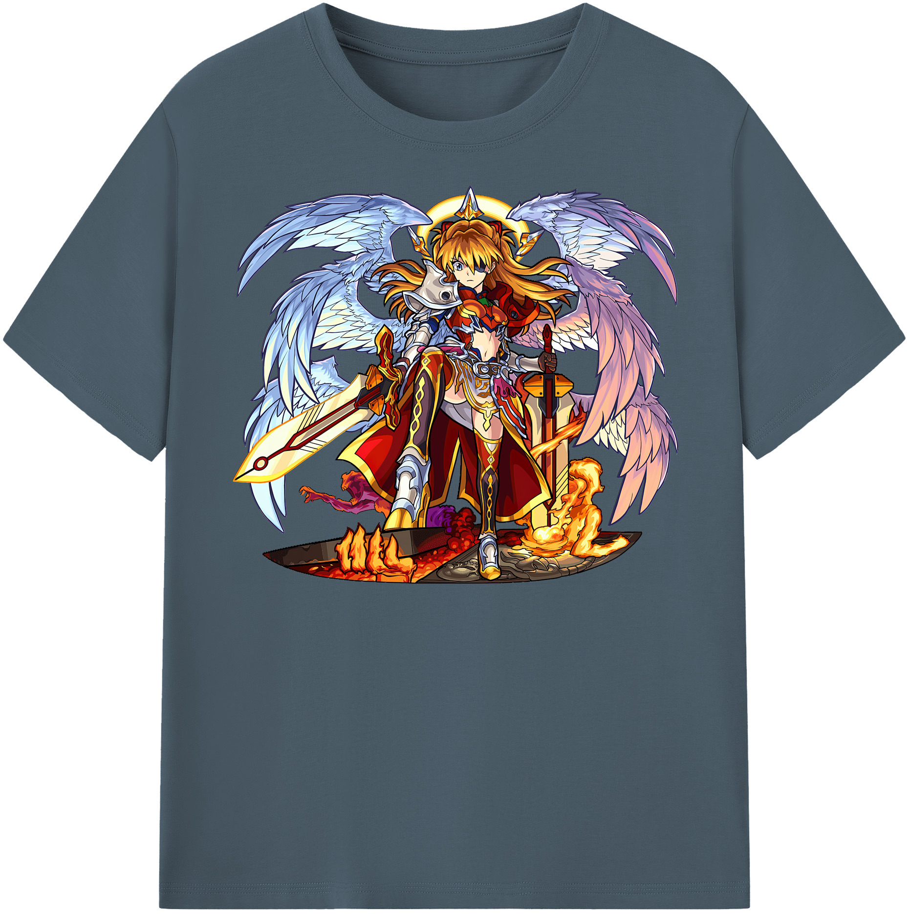 （画像用） EVA 新世紀エヴァンゲリオン 綿100％半袖Tシャツ（フロントプリント）